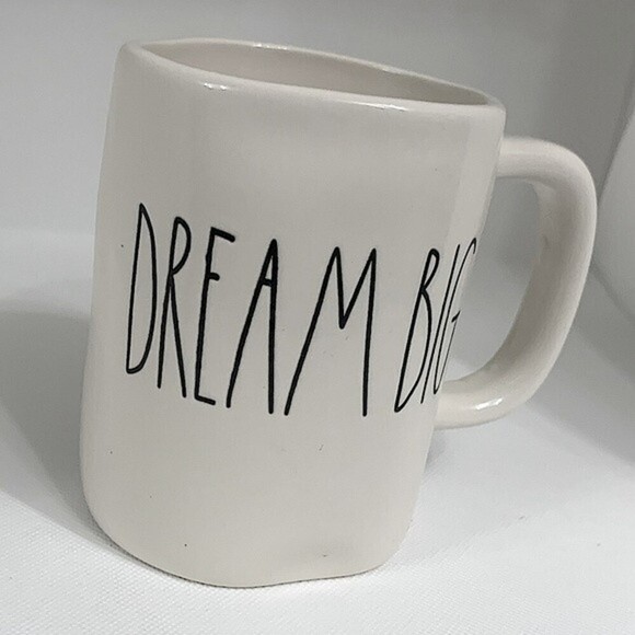 Rae Dunn Dream Big Ceramic Coffee Mug - Picture 2 of 6